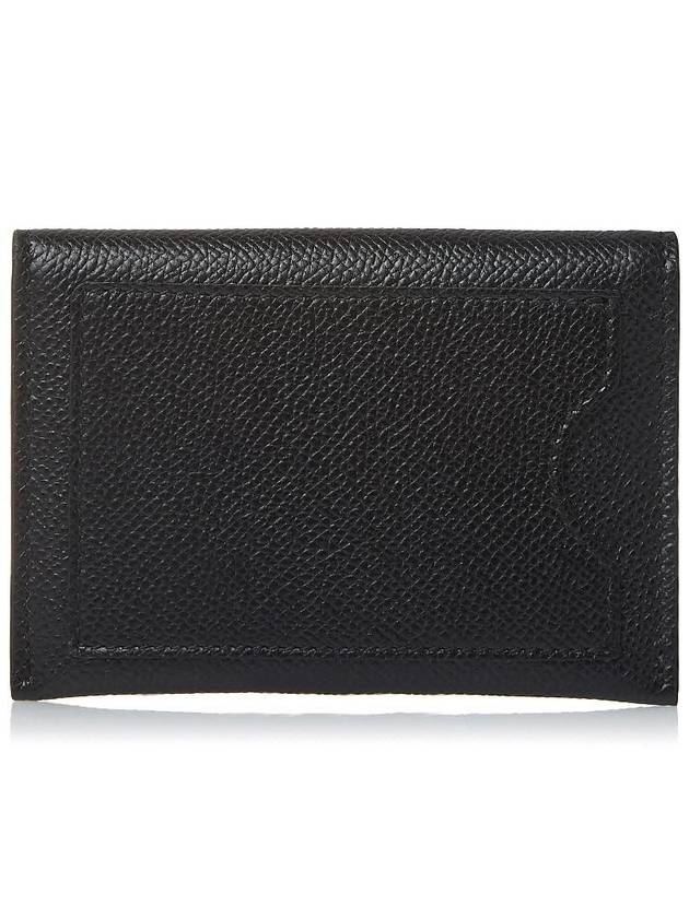 Vara Bow Card Walletr Black - SALVATORE FERRAGAMO - BALAAN 4