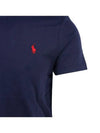 Men's Embroidered Pony Short Sleeve T-Shirt Navy - POLO RALPH LAUREN - BALAAN 5