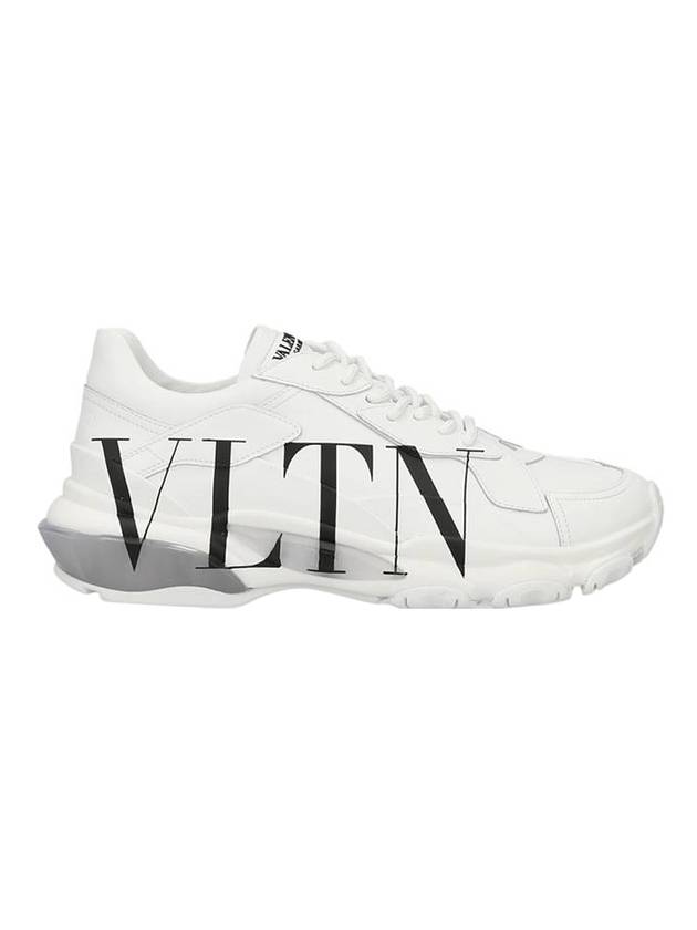 Men's Bounce Logo Low Top Sneaker White - VALENTINO - BALAAN 1