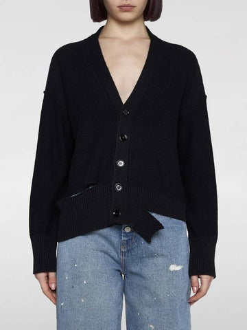 Cardigan crop con rotture Mm6 Maison Margiela - MAISON MARGIELA - BALAAN 1