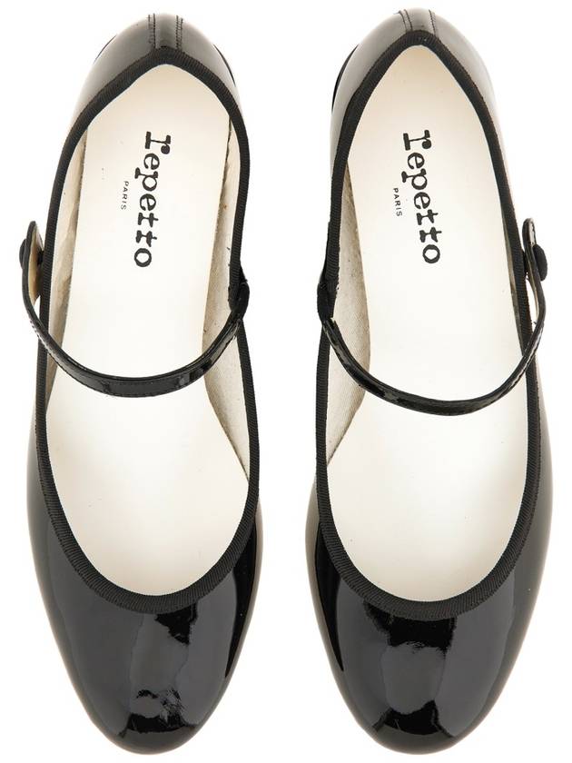 Women's Rose Mary Jane Middle Pumps Black - REPETTO - BALAAN 3