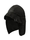 Embroidered Logo Earflap Bucket Hat Black - CP COMPANY - BALAAN 2