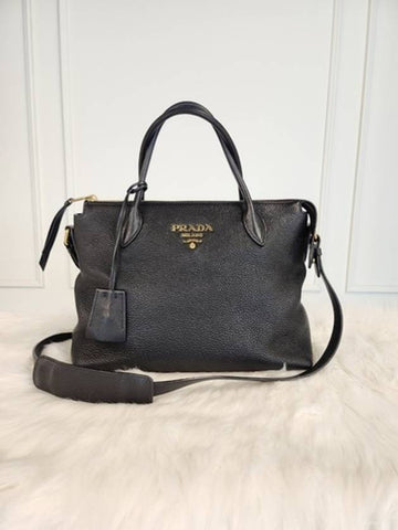 Women s Vitello Dino Shoulder Bag 1BA157 Condition A - PRADA - BALAAN 1