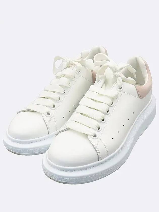 553770 White color leather oversole women s sneakers 37 - ALEXANDER MCQUEEN - BALAAN 5