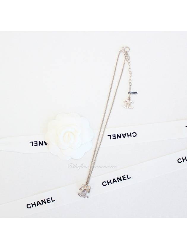 CC Logo Ribbon Necklace Gold - CHANEL - BALAAN 8