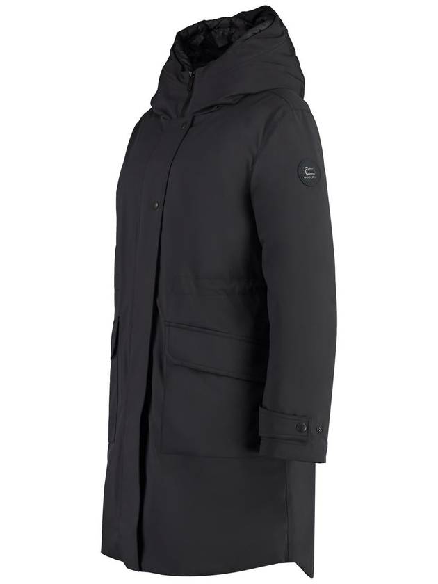 Woolrich Military Technical Fabric Parka With Internal Removable Down Jacket - WOOLRICH - BALAAN 3