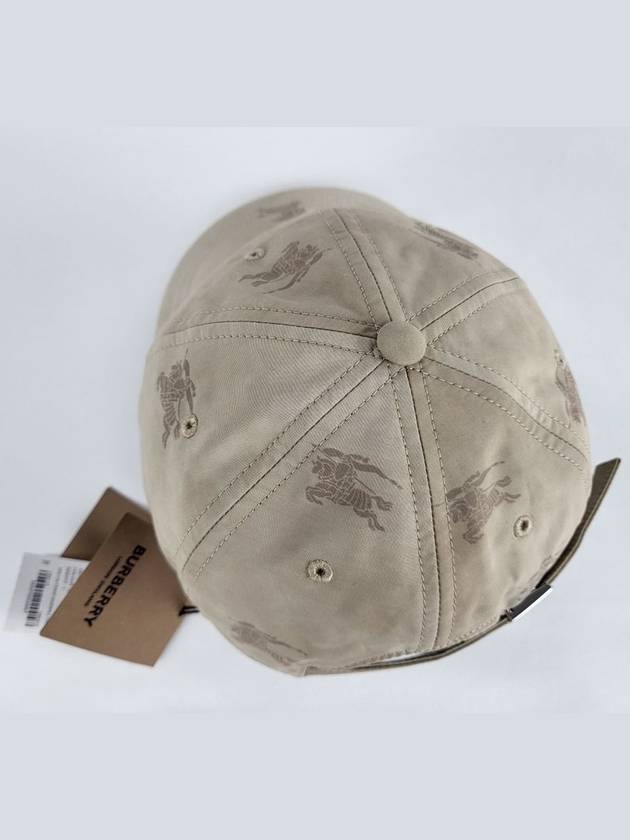 EKD Technical Cotton Base Ball Cap Beige - BURBERRY - BALAAN 6