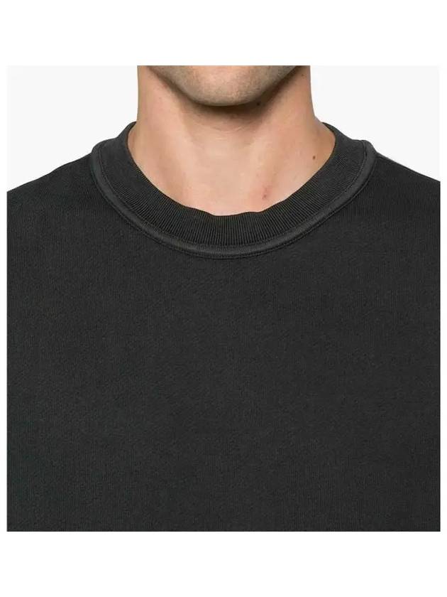 Compass Badge Sweatshirt Black - STONE ISLAND - BALAAN 6