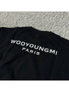 Men s back logo long sleeve t shirt black 201373 - WOOYOUNGMI - BALAAN 3