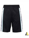Bermuda Jersey Shorts Blue - FENDI - BALAAN 2