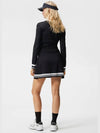 SS Women s Golf Frida Striped Knit Skirt Black - J.LINDEBERG - BALAAN 5