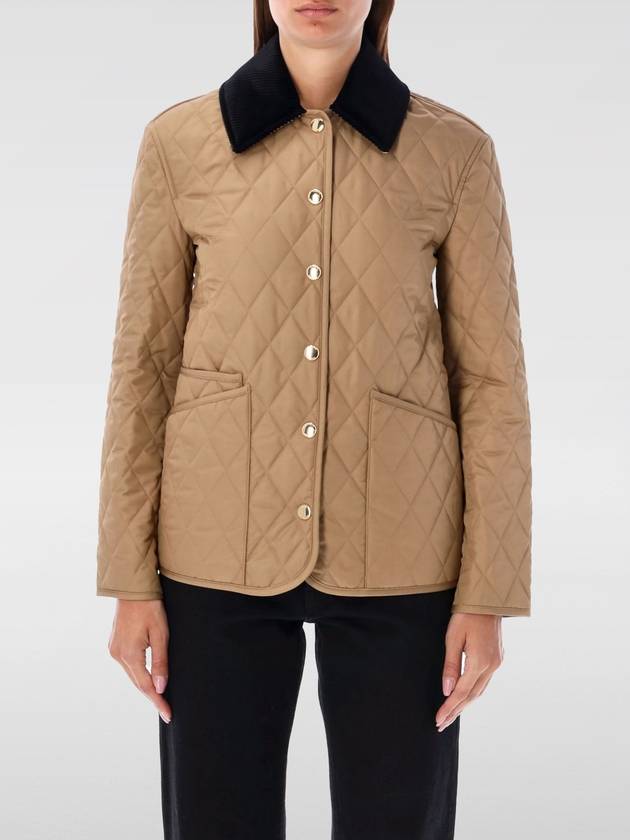 Quilted Jacket Brown - BURBERRY - BALAAN 2