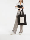 Men's Logo Lux LUX Tote Bag Black - Y-3 - BALAAN 4