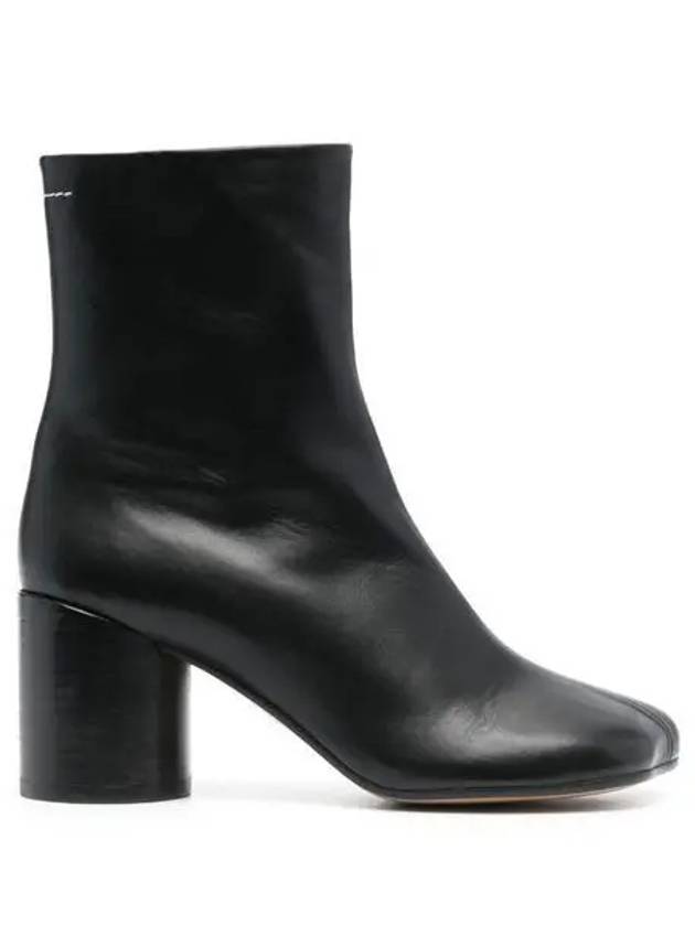 Tabi Leather Middle Boots Black - MAISON MARGIELA - BALAAN 2