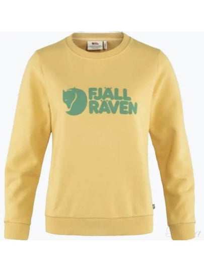 Women's Logo Sweater Mais Yellow - FJALL RAVEN - BALAAN 2