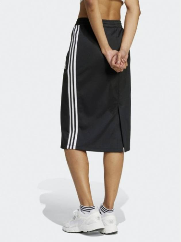 Classic 3 Stripe A-Line Skirt Black - ADIDAS - BALAAN 3