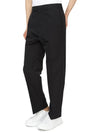 Men's Cotton Poplin Cropped Straight Pants Black - GUCCI - BALAAN 6