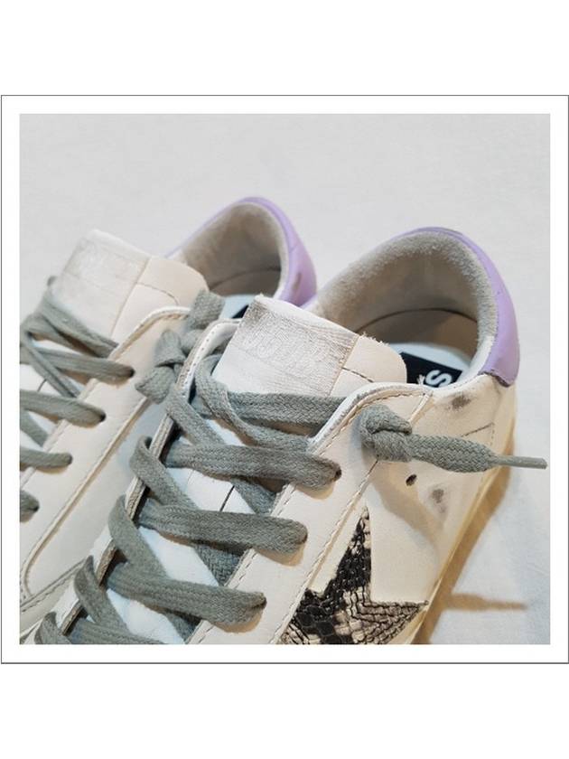 Superstar Black Star Leather Low Top Sneakers White - GOLDEN GOOSE - BALAAN 5