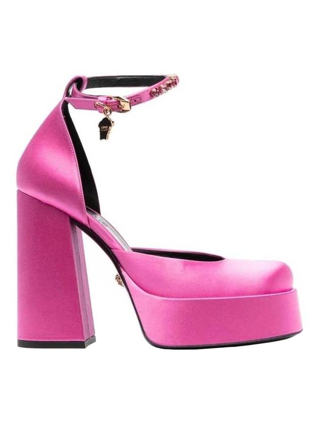 Medusa Aevitas Single Platform Pumps Heel Pink - VERSACE - BALAAN 1