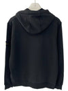 Wappen Patch Classic Fleece Hoodie Black - STONE ISLAND - BALAAN 6