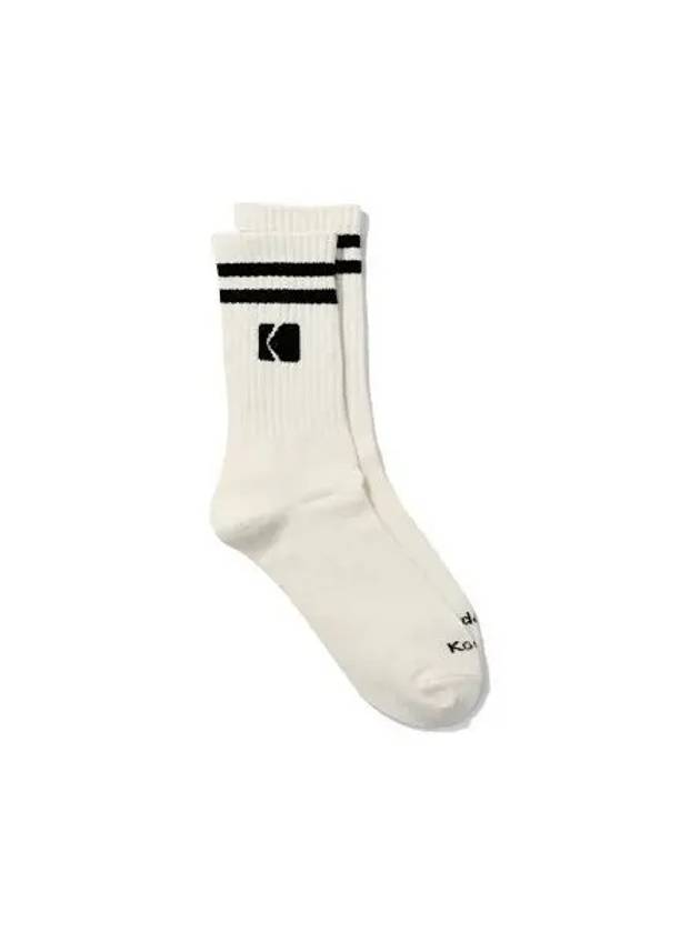 KODAK Logo Wool Socks BLACK - KODO - BALAAN 1