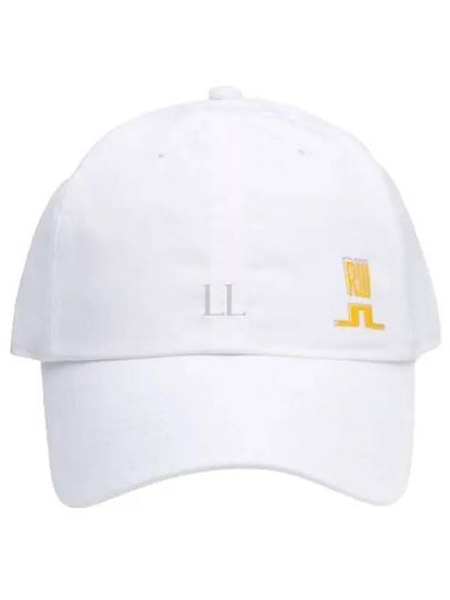 Golf RW Nylon Ball Cap White - J.LINDEBERG - BALAAN 2