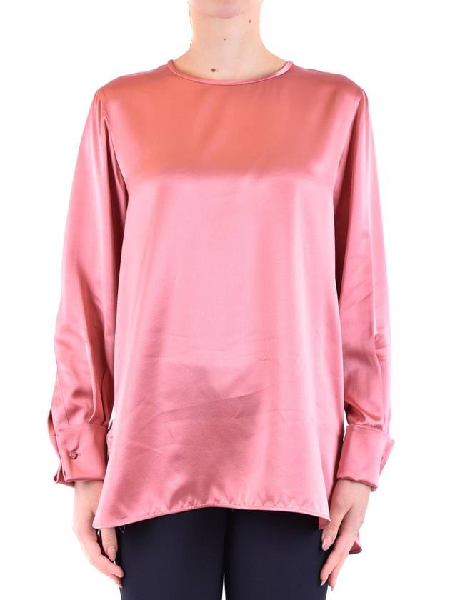 round neck long sleeve tshirt pink - MAX MARA - BALAAN 2