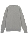 Embroidery Lettering Cotton Sweatshirt Grey - GOLDEN GOOSE - BALAAN 3