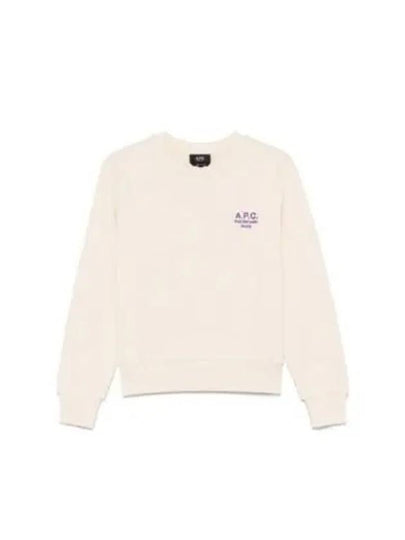 Rue Madame Cotton Sweatshirt Beige - A.P.C. - BALAAN 2