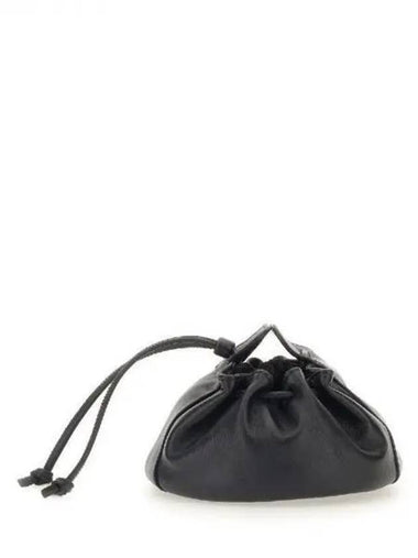 F Louis TA Packable Knit Leather Mini Bag - HEREU - BALAAN 1