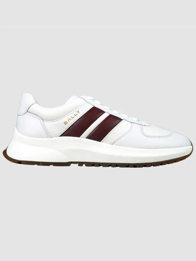 Darsyl Leather Low-Top Sneakers White - BALLY - BALAAN 3