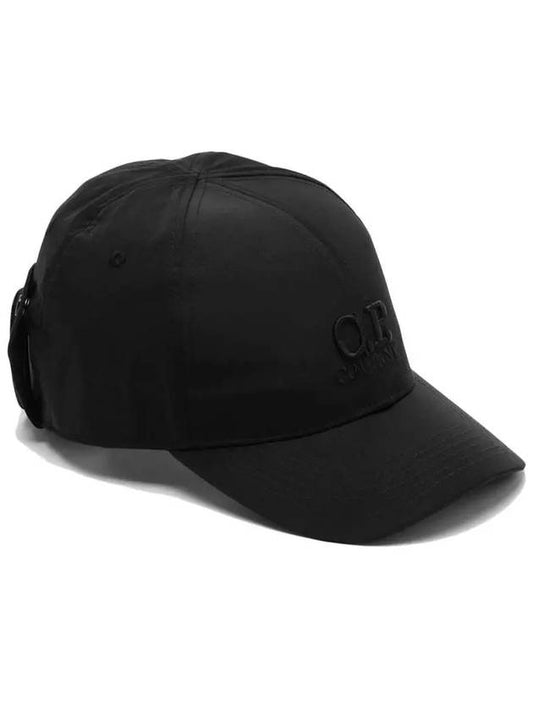 Chrome R Goggles Ball Cap Black - CP COMPANY - BALAAN 2