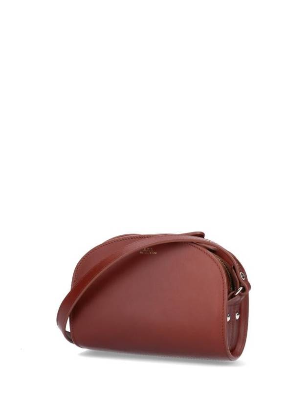 Demi Lune Mini Half Moon Cross Bag Brown - A.P.C. - BALAAN 3