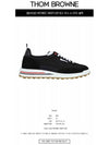 Men's Ripstop Tech Running Low Top Sneakers Black - THOM BROWNE - BALAAN 3