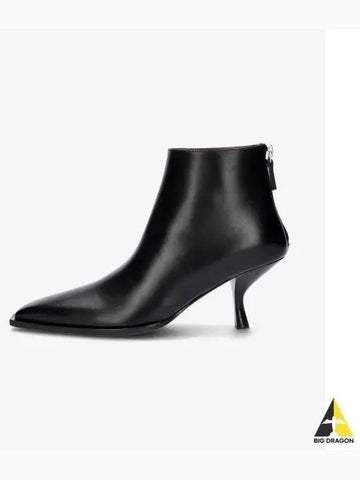 Coco Booty Ankle Boots Black F1277BLK - THE ROW - BALAAN 1