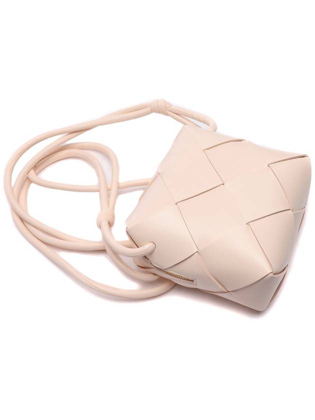 Cassette Intrecciato Mini Shoulder Bag Pink - BOTTEGA VENETA - BALAAN 6