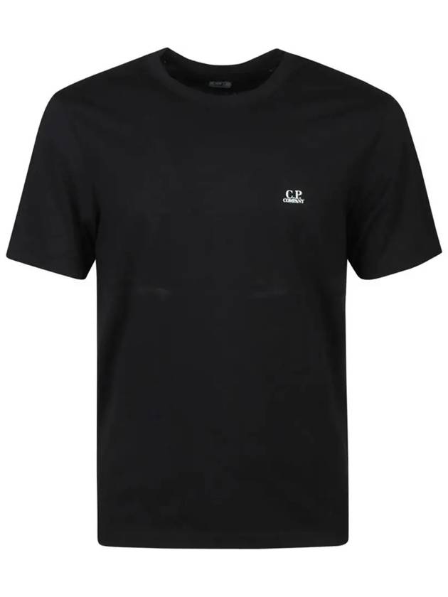 GoGGle Bag Print Short Sleeve T-Shirt Black - CP COMPANY - BALAAN 2