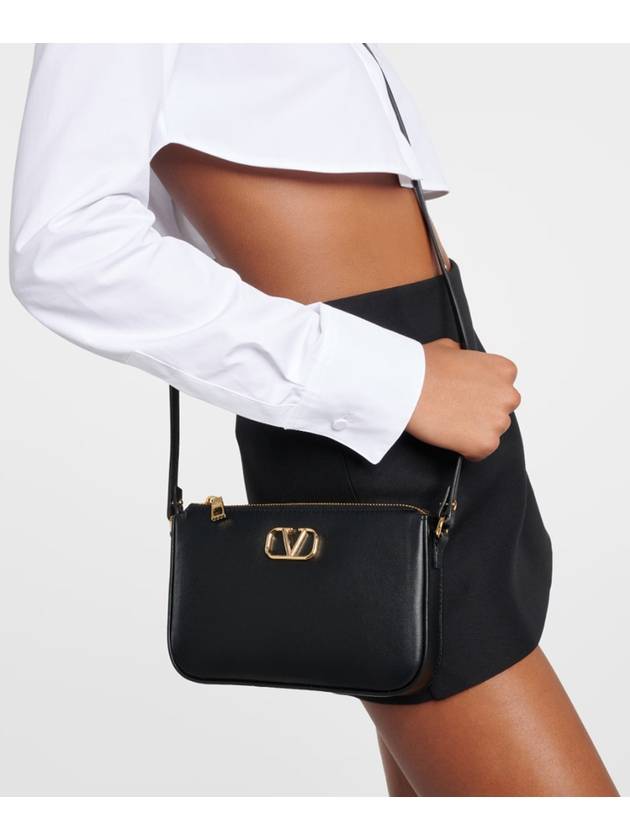 Logo Cross Bag Black - VALENTINO - BALAAN 8