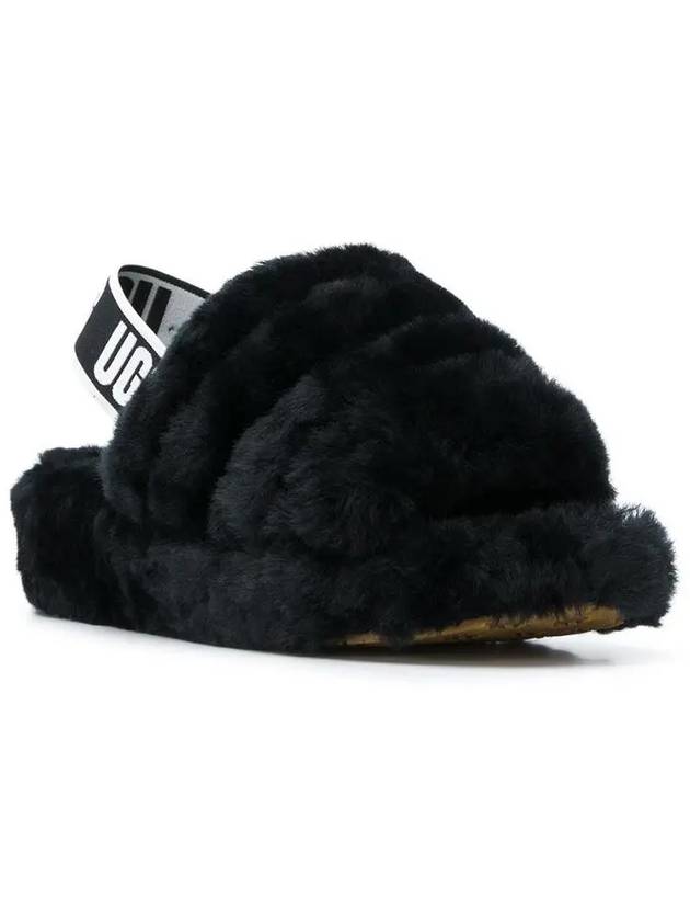 Fluff Yeah Slippers Black - UGG - BALAAN 3