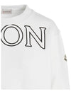 logo lettering brushed sweatshirt 8G000 29 809KX 034 - MONCLER - BALAAN 4