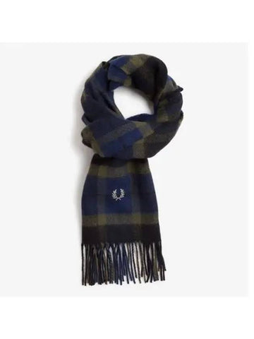 Fred Perry Lambswool Tartan Scarf T88 CFPU2336141 - FRED PERRY - BALAAN 1