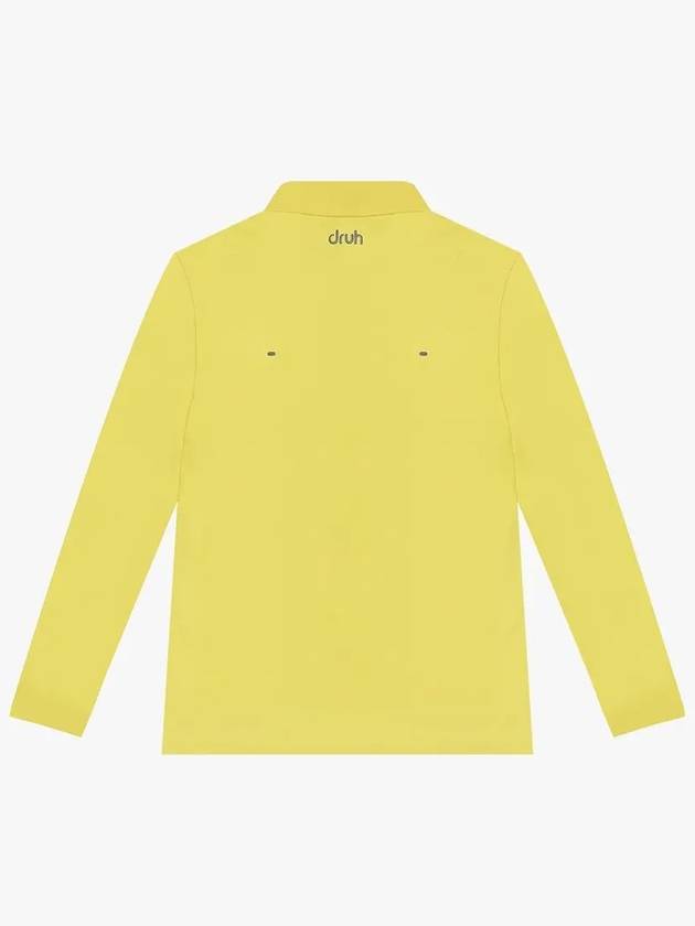 Drew Spring Cutout Modified Collar T-shirt DM41LT36LIME - DRUH GOLF - BALAAN 2