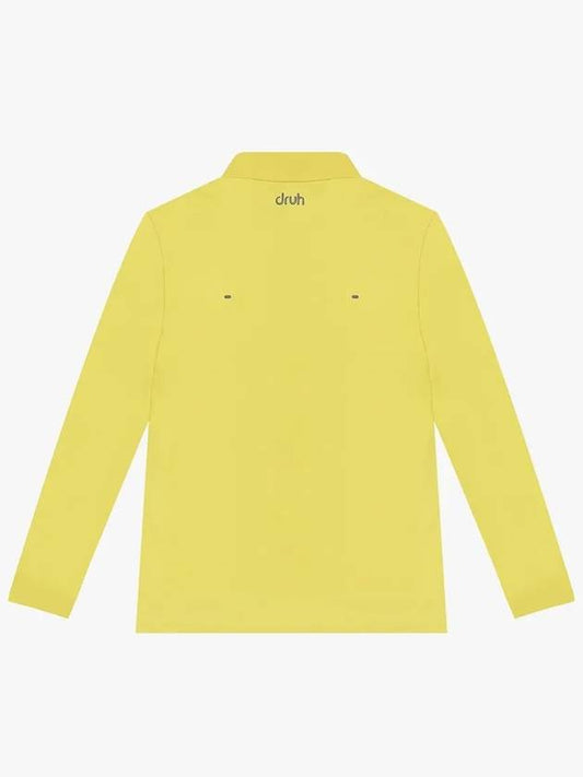 Drew Spring Cutout Modified Collar T-shirt DM41LT36LIME - DRUH GOLF - BALAAN 2