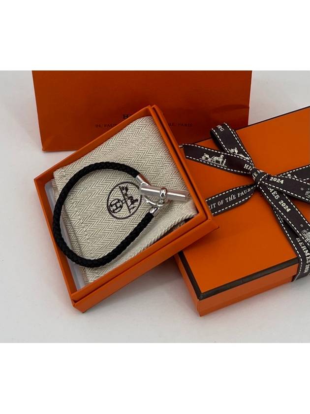 Men s T5 Bracelet Black H077240 - HERMES - BALAAN 1