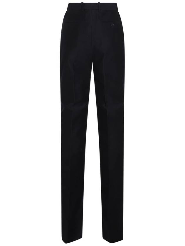 Tom Ford Dark Blue Cotton Pants - TOM FORD - BALAAN 2