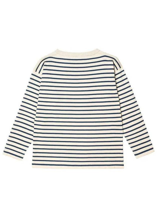 Boatman Striped T Shirt Petroleum BMN RCPT - ANDERSEN-ANDERSEN - BALAAN 1