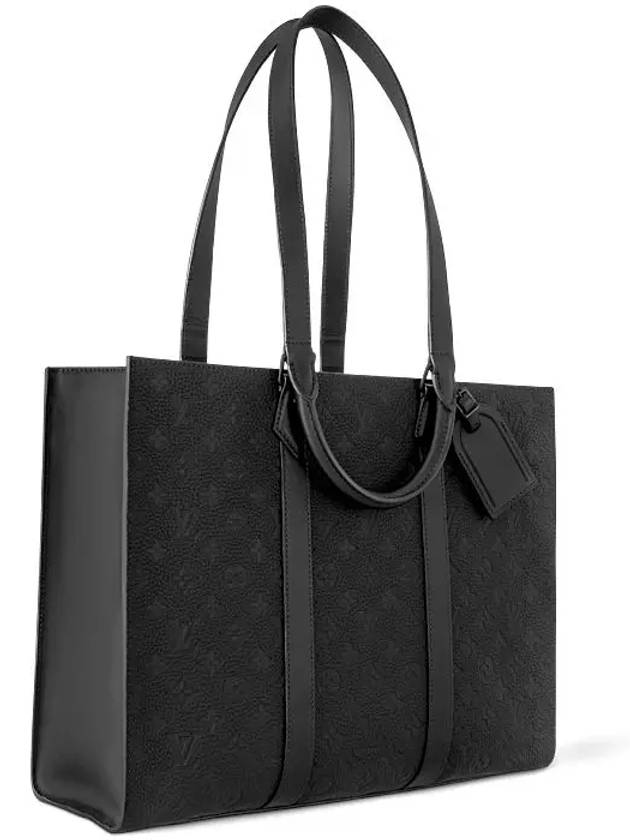 Sac Plat 24H Tote Bag Black - LOUIS VUITTON - BALAAN 4