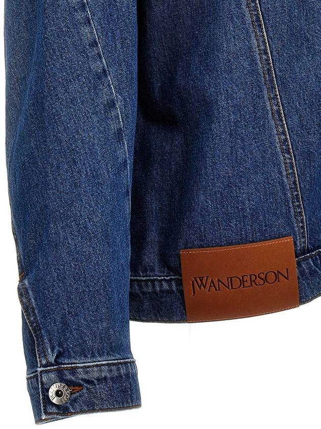 Twisted Denim Jacket Blue - JW ANDERSON - BALAAN 5