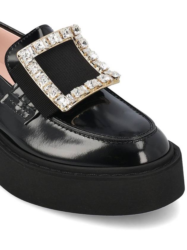 Viv' Rangers Leather Loafers Black - ROGER VIVIER - BALAAN 5