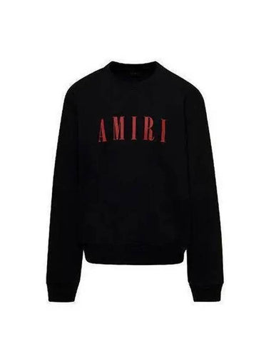 AMI front logo sweatshirt black MJL004 - AMIRI - BALAAN 1